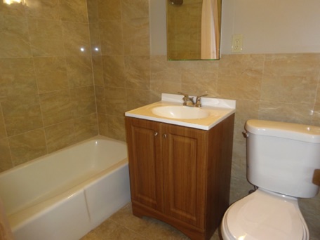 As our apartments become available we remodel them with new bathrooms ! !