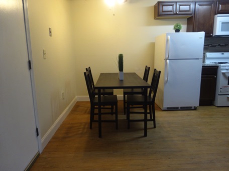 Here is the dining area in one of our 2 Bedroom Apartments Here is the dining area in one of our 2 Bedroom Apartments